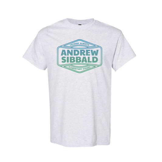 Gradient Tee - Ash Grey