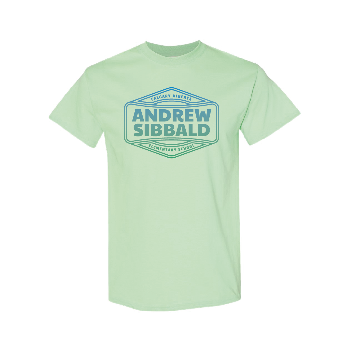 Gradient Tee - Green