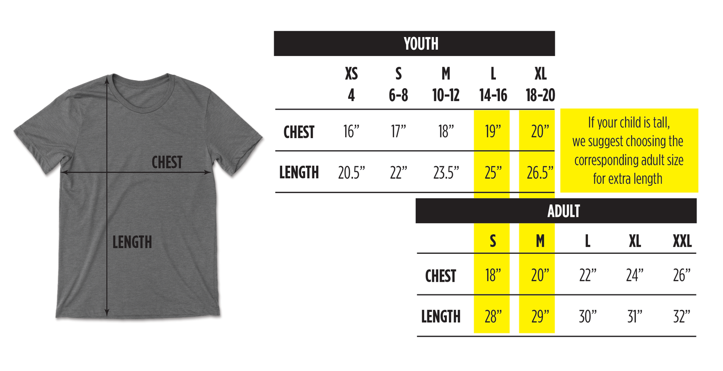 Gradient Tee - Yellow